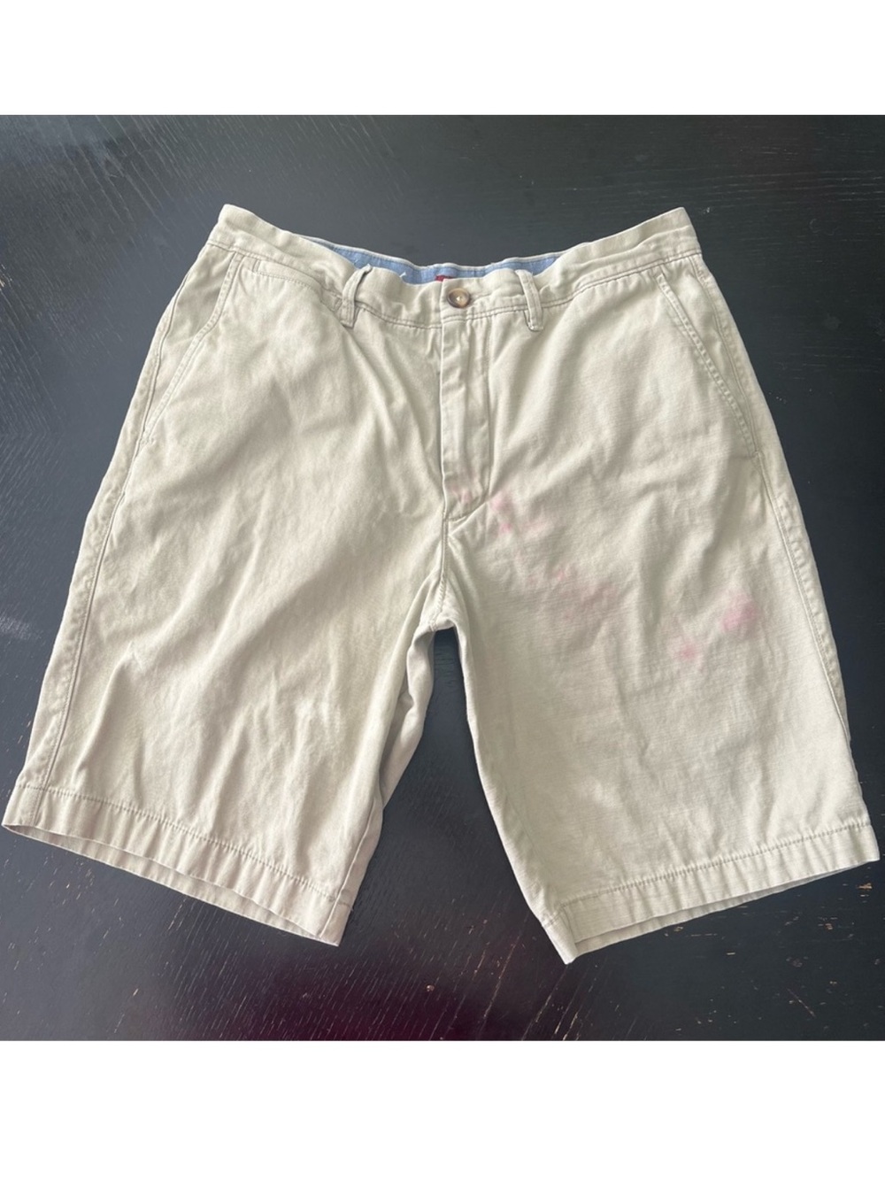 ✅ Merona Men's khaki Light Tan Flat Front Shorts